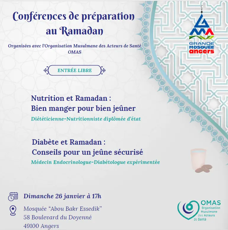 Conférences de préparation au Ramadan